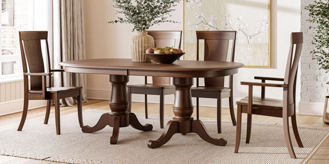 Northern Indiana Woodcrafters Dining Room Furniture