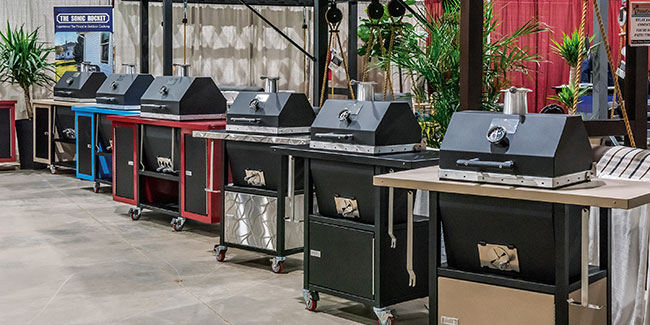 NIWA 2024 Amish Furniture Expo Sunrise Metal Booth