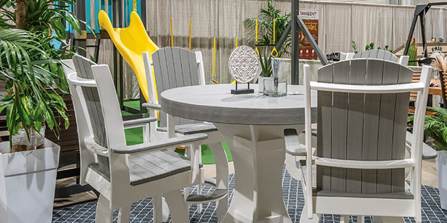 NIWA 2024 Amish Furniture Expo Westwind Custom Plastics Booth