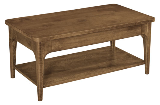 D&D Wood Products DDWCT Willow Coffee Table