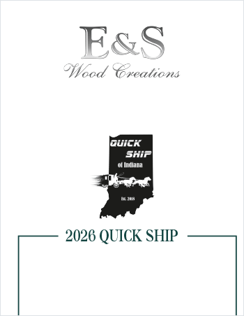 2026 E&S Wood Creations Bedroom Furniture Quick Ship Flyer