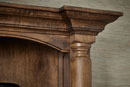 Forks Valley Woodworking London Hutch Crown Detail