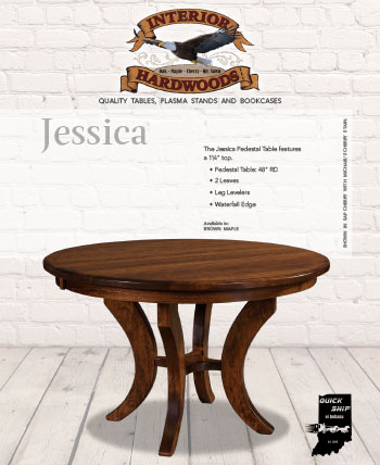 2025 Interior Hardwoods Dining Room Entertainment Furniture Quick Ship Flyer