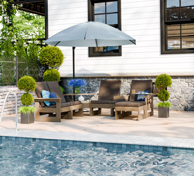 PatioKraft Brooklyn Outdoor Furniture Collection