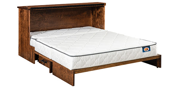 Rock Country Furniture 8" Mission Mobile Murphy Bed