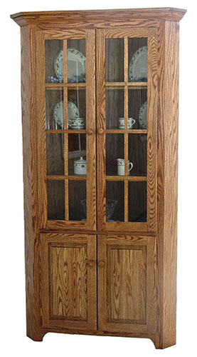Townline Furniture Shaker Corner Cabinet