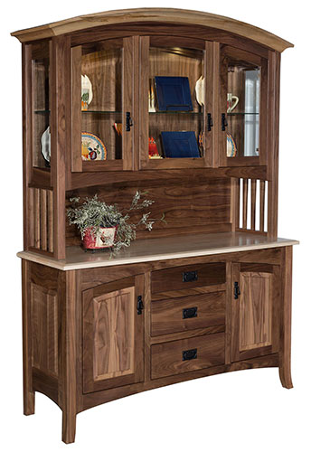 Townline Furniture Cambria 3 Door Hutch