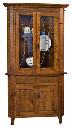 Townline Furniture Candice Corner Hutch