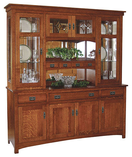 Townline Furniture Cape Cod Mission 4 Door Hutch