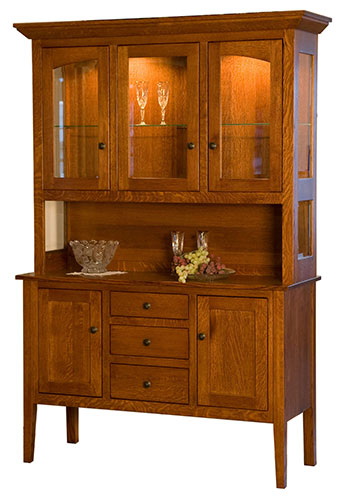 Townline Furniture Pasadena 3 Door Hutch