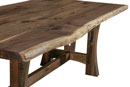 Troyer Design Company Grand Teton Live Edge Table Detail