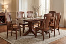 Troyer Design Company Bourbon Double Pedestal Table Dining Room Furniture Collection 1