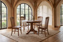Troyer Design Company Bourbon Single Pedestal Table Dining Room Furniture Collection 3