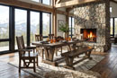 Troyer Design Company Vegas Table 2 Dining Room Furniture Collection
