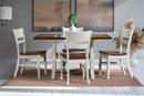 Troyer Design Company Yellowstone Table with Artisan Easton Chairs Dining Room Furniture Collection