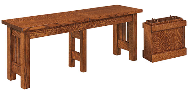 West Point Woodworking Mission Bench