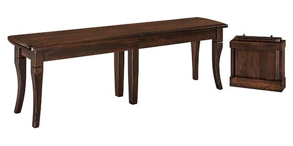 West Point Woodworking Newbury Bench