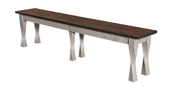 West Point Woodworking Lexington Bench