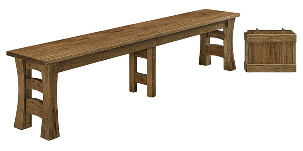 West Point Woodworking Nashville Bench