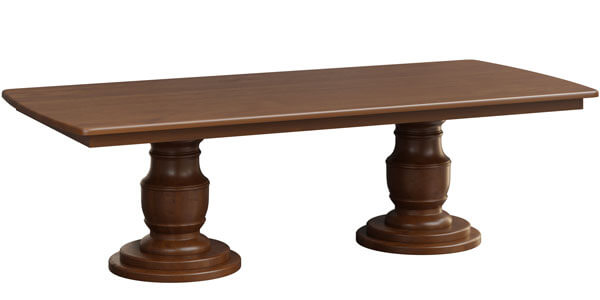West Point Woodworking Burlington Double Table
