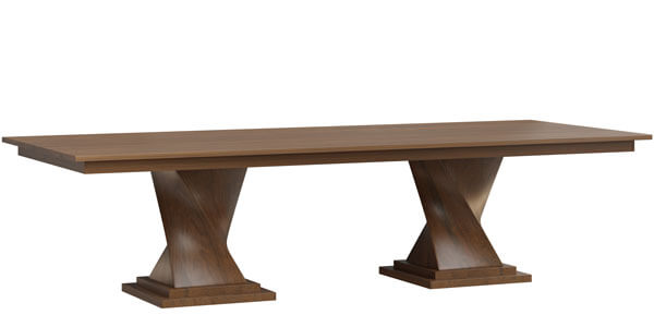 West Point Woodworking Lexington Double Table