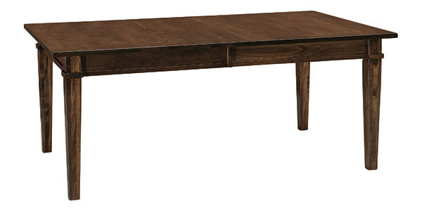 West Point Woodworking Ethan Leg Table