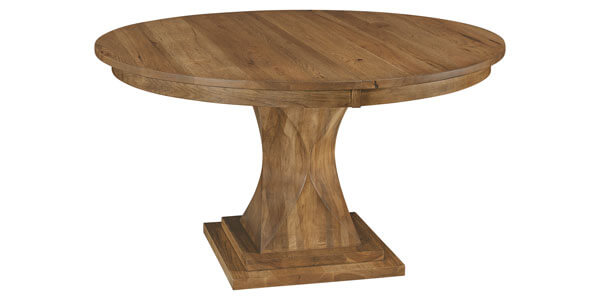 West Point Woodworking Berkley Single Pedestal Table