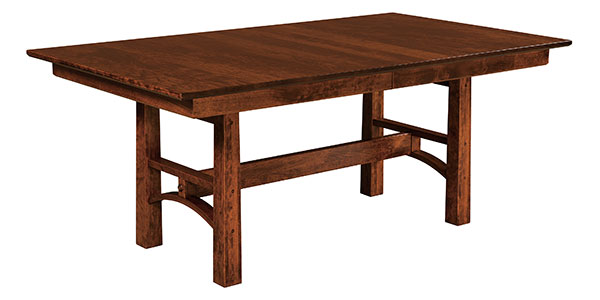 West Point Woodworking Bridgeport Trestle Table