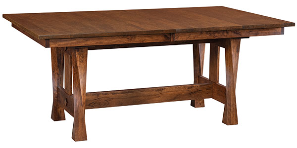 West Point Woodworking Lexington Trestle Table