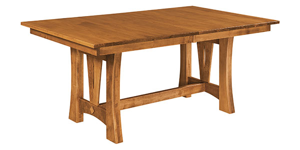 West Point Woodworking Sierra Trestle Table