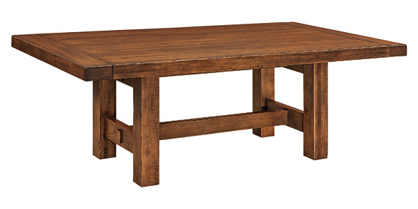 West Point Woodworking Wellington Trestle Table