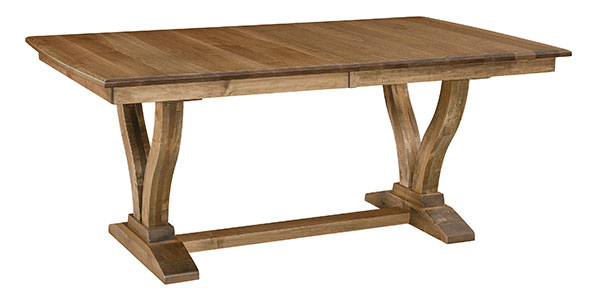 Woodside Woodworks Brooklyn Trestle Table